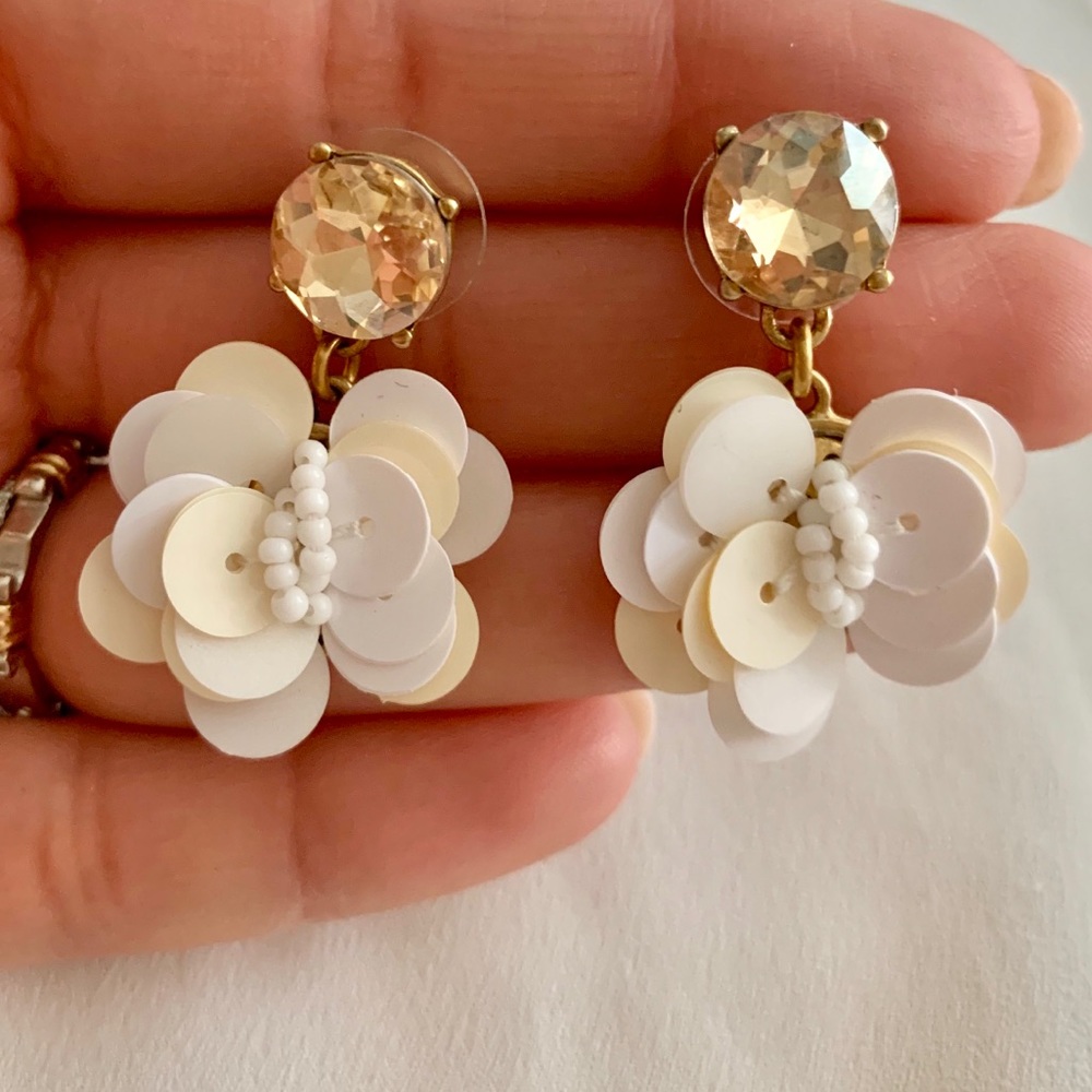 Brand new J. Crew beautiful statement earrings